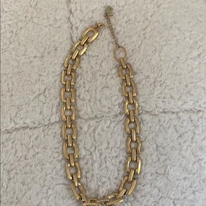 Thick chunky gold necklace